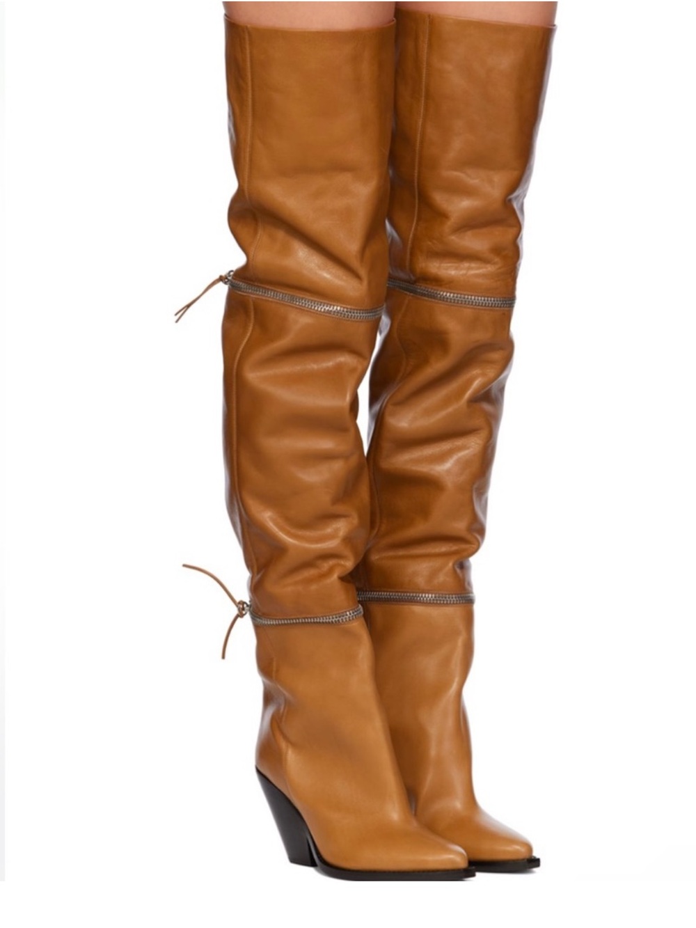 NWT Isabel Marant Zip Santiago Boots SZ 38